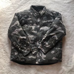 Harley Davidson Reversible Camo/Black Jacket
